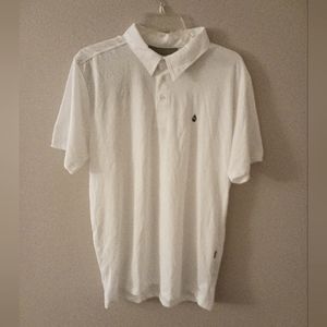 Volcom Polo Tee S White